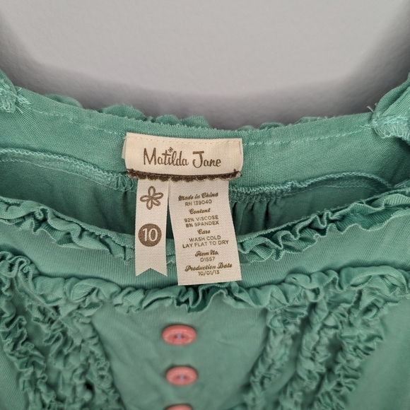 Y2K Matilda Jane Children Dress Size 10 - Picture 4 of 5